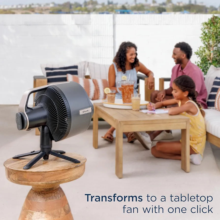 Shark FlexBreeze™ Pro Mist Fan – Indoor & Outdoor, Corded or Cordless, Integrated Misting