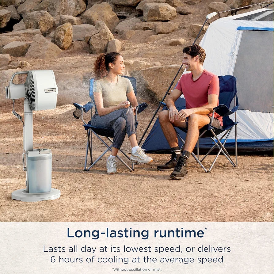 Shark FlexBreeze™ Pro Mist Fan – Indoor & Outdoor, Corded or Cordless, Integrated Misting